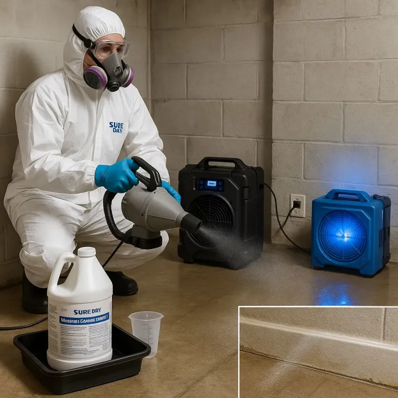 Sanitization and Odor Removal process in Covington, WA