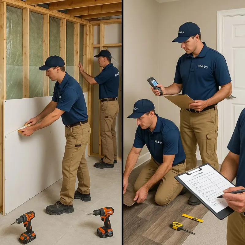 Repairs and Reconstruction process in Covington, WA